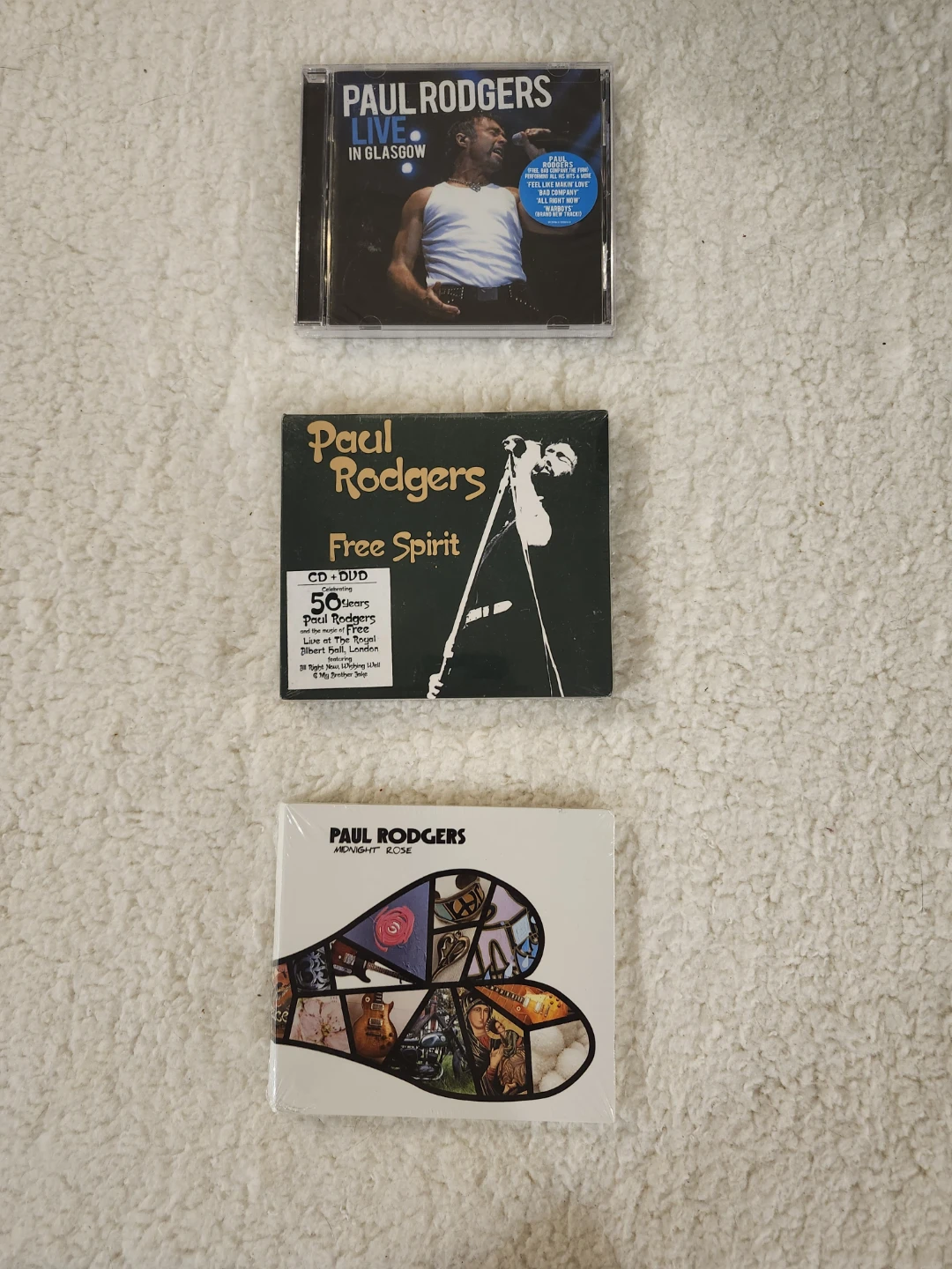 3 Paul Rodgers Music Albums - photo 2