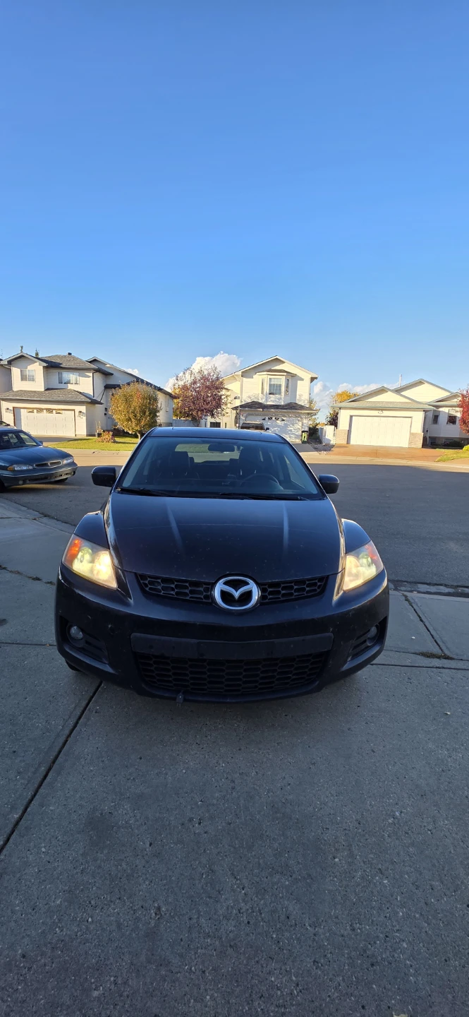 Black Mazda CX-7 2008 AWD