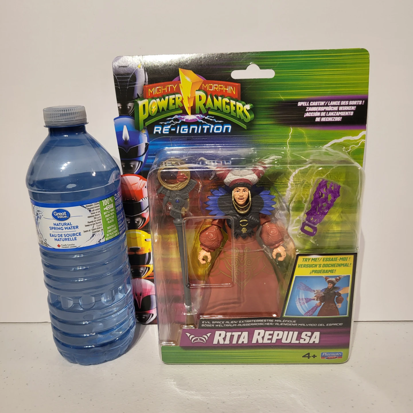 Mighty Morphin Power Rangers Re-Ignition Rita Repulsa Figure - photo 3