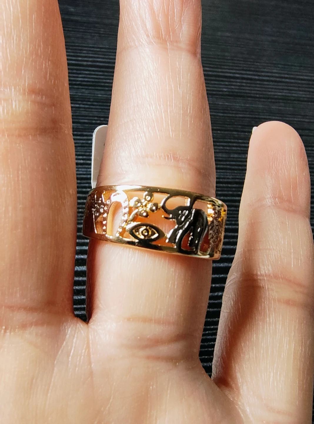 Gold-Filled Lucky Band Ring size 9