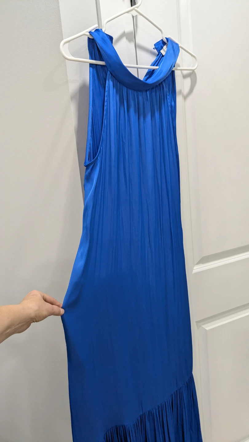 Royal Blue Sleeveless Maxi Dress - photo 4