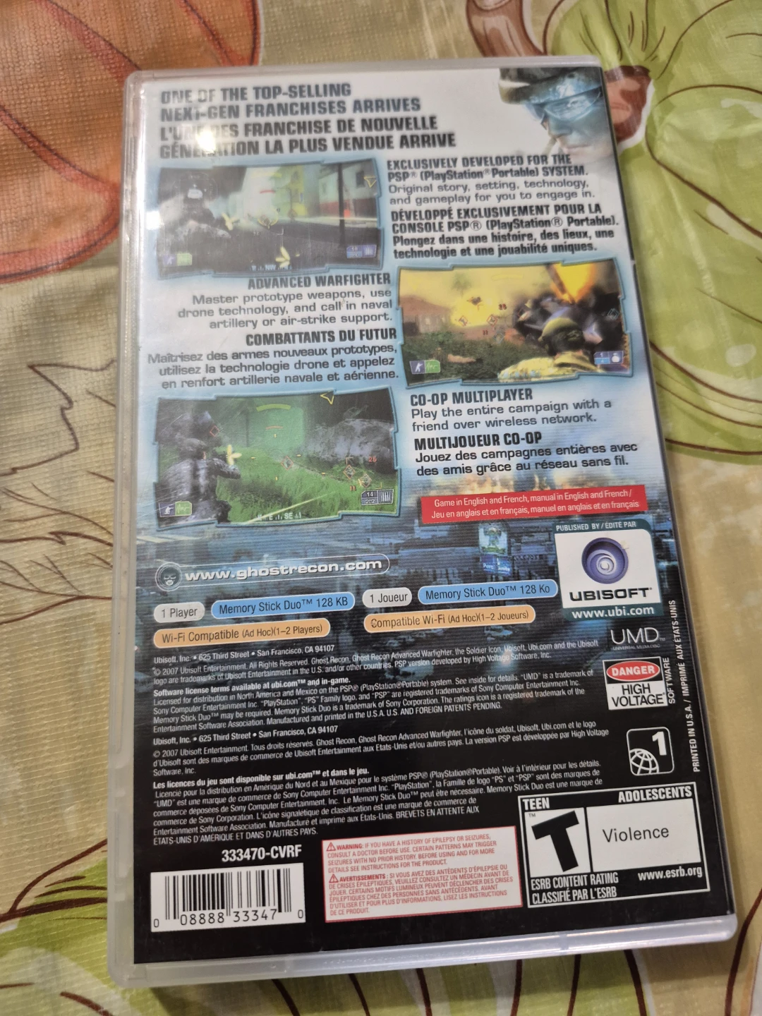 Tom Clancy's Ghost Recon Advanced Warfighter 2 PSP - photo 3