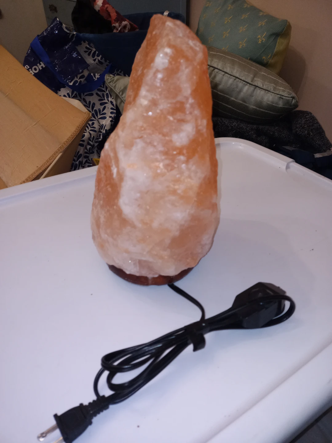 Large Himalayan Salt Lamp - photo 2