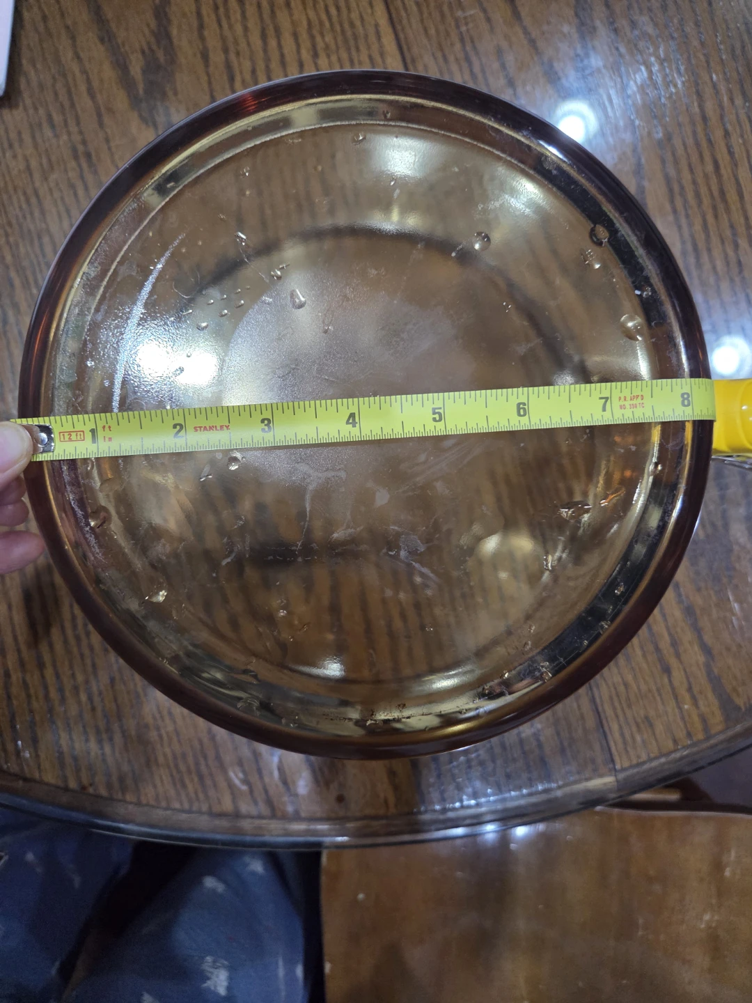 Luminarc Amber Glass Casserole Pot with Lid (France) - photo 3