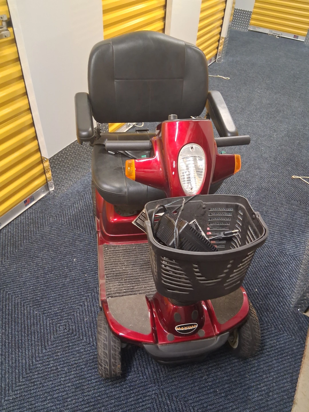 Pride Mobility Maxima 4-Wheel Scooter Red - photo 2