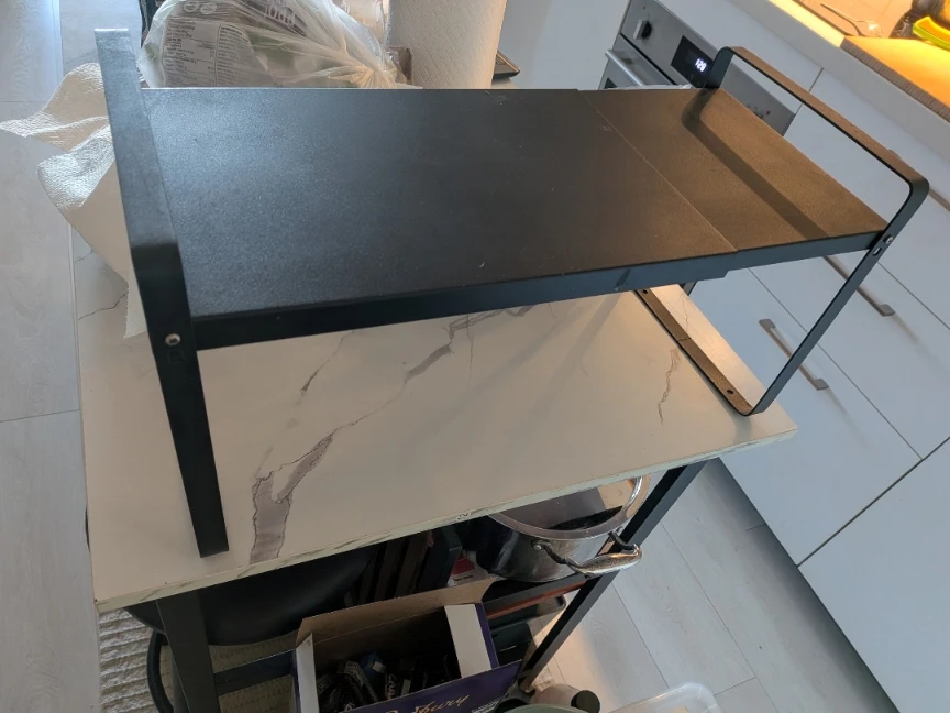 Move out sale: Black Expandable Kitchen Counter Shelf - photo 2