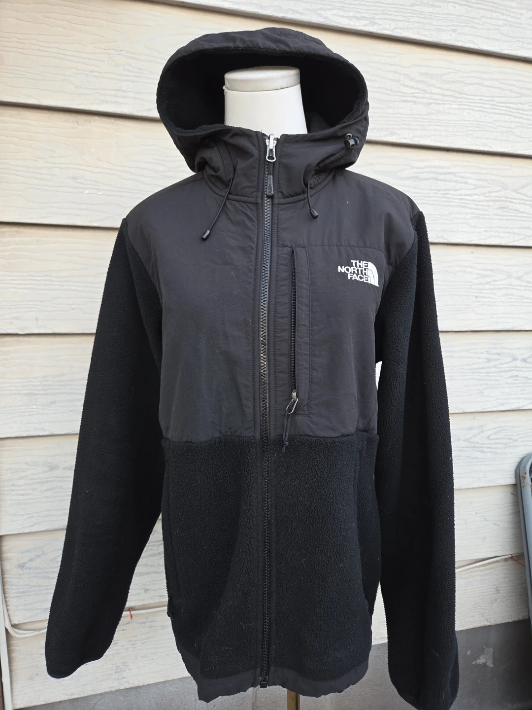 The North Face Black Fleece Hooded Jacket