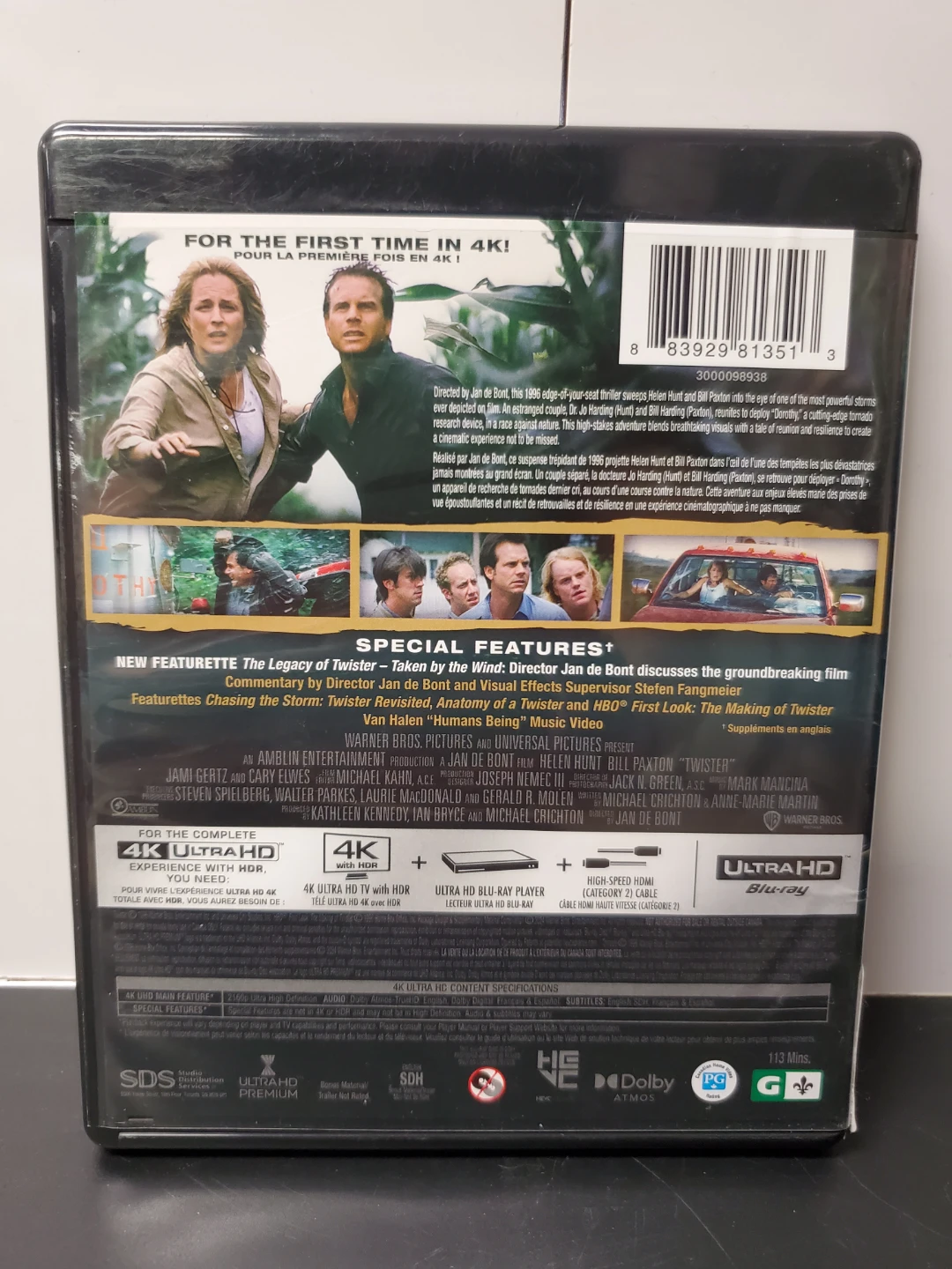 Twister 4K Ultra HD Blu-ray - photo 2