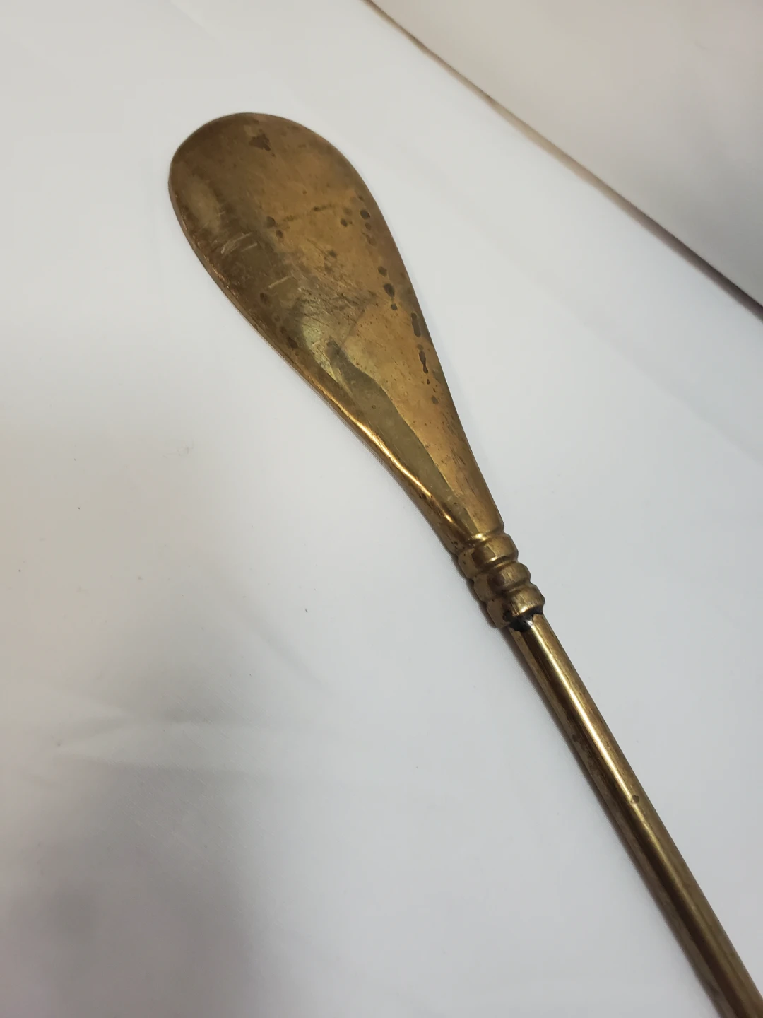 Vintage Brass Shoe Horn (19") - photo 4