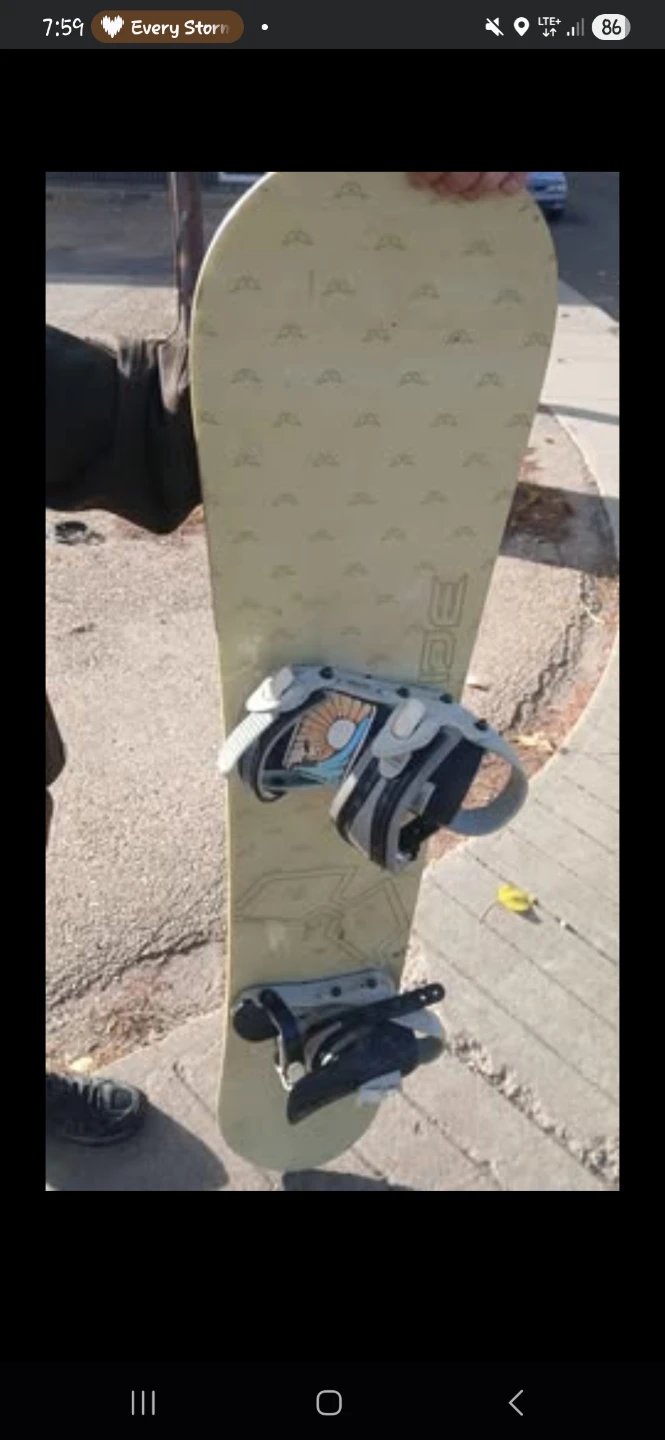 Heelside Snowboard 157cm with Bindings - photo 2