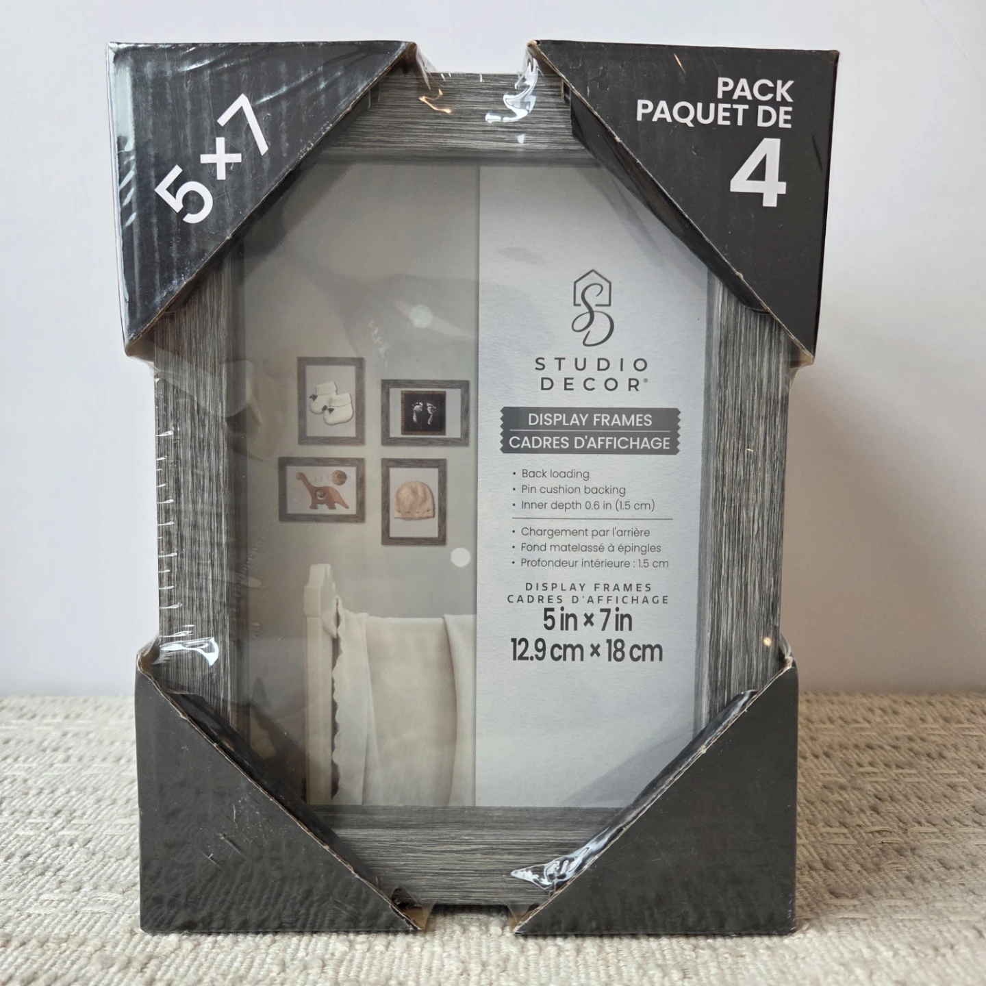 Studio Decor 5x7 Display Frames - 4 Pack