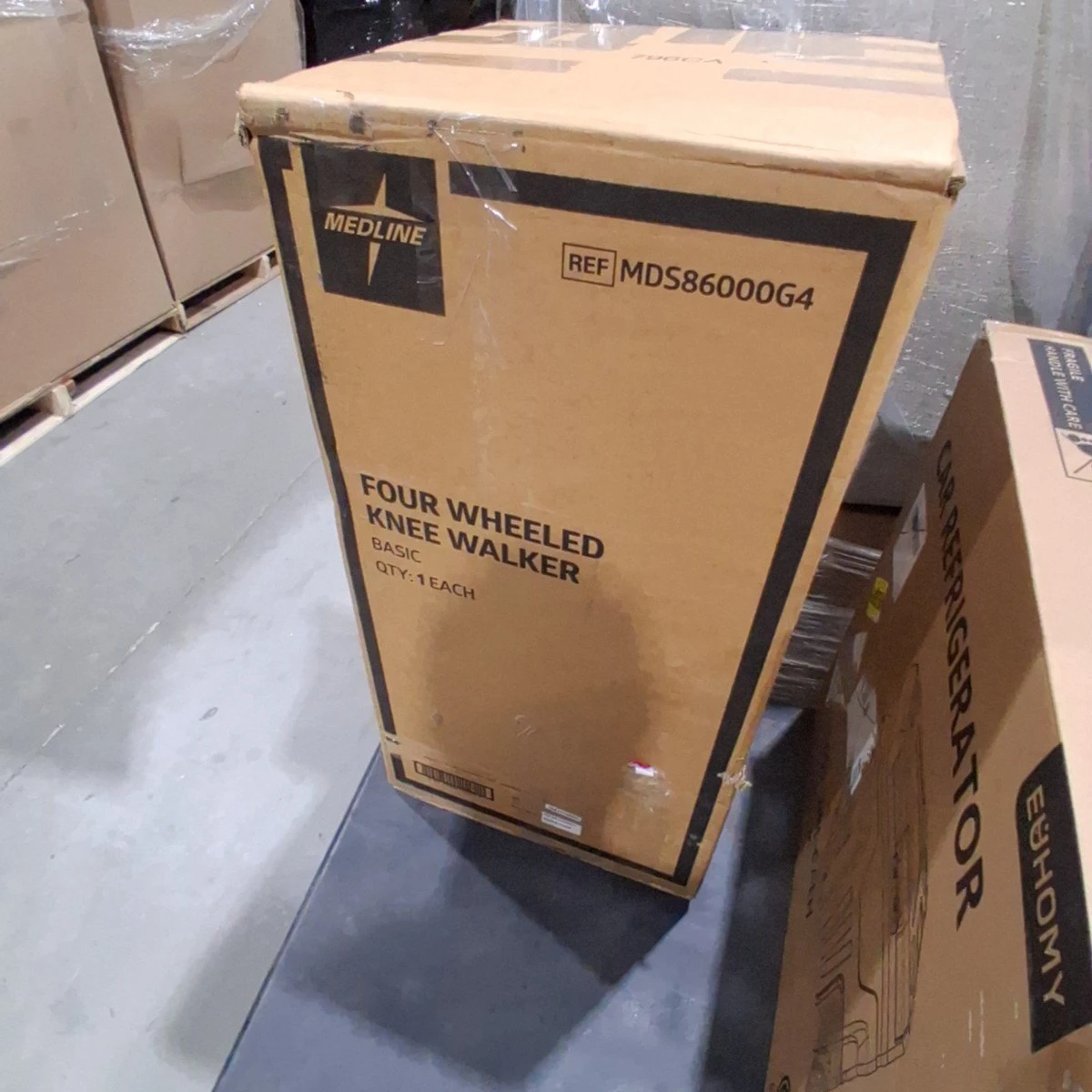Medline Four Wheeled Knee Walker- NEW - photo 2