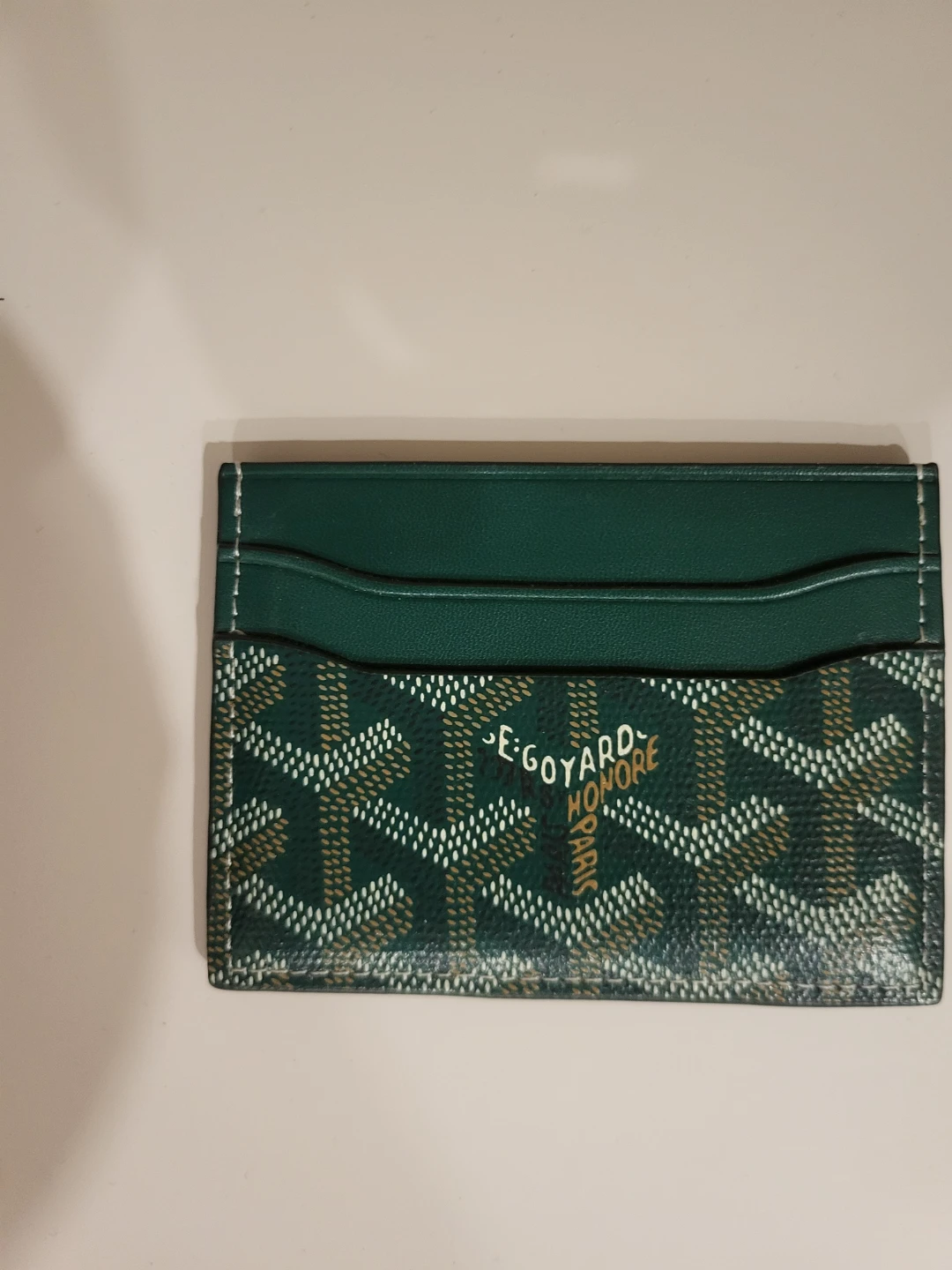 Goyard Green Card Holder - photo 2