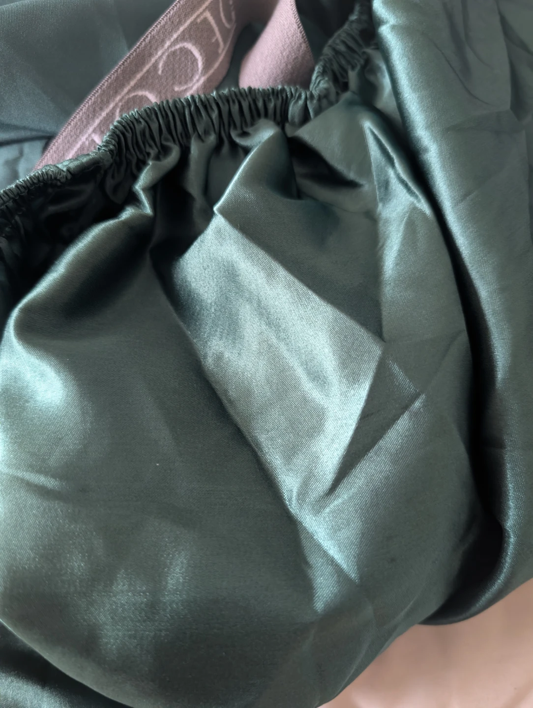 Green Satin Sheets Queen - photo 3