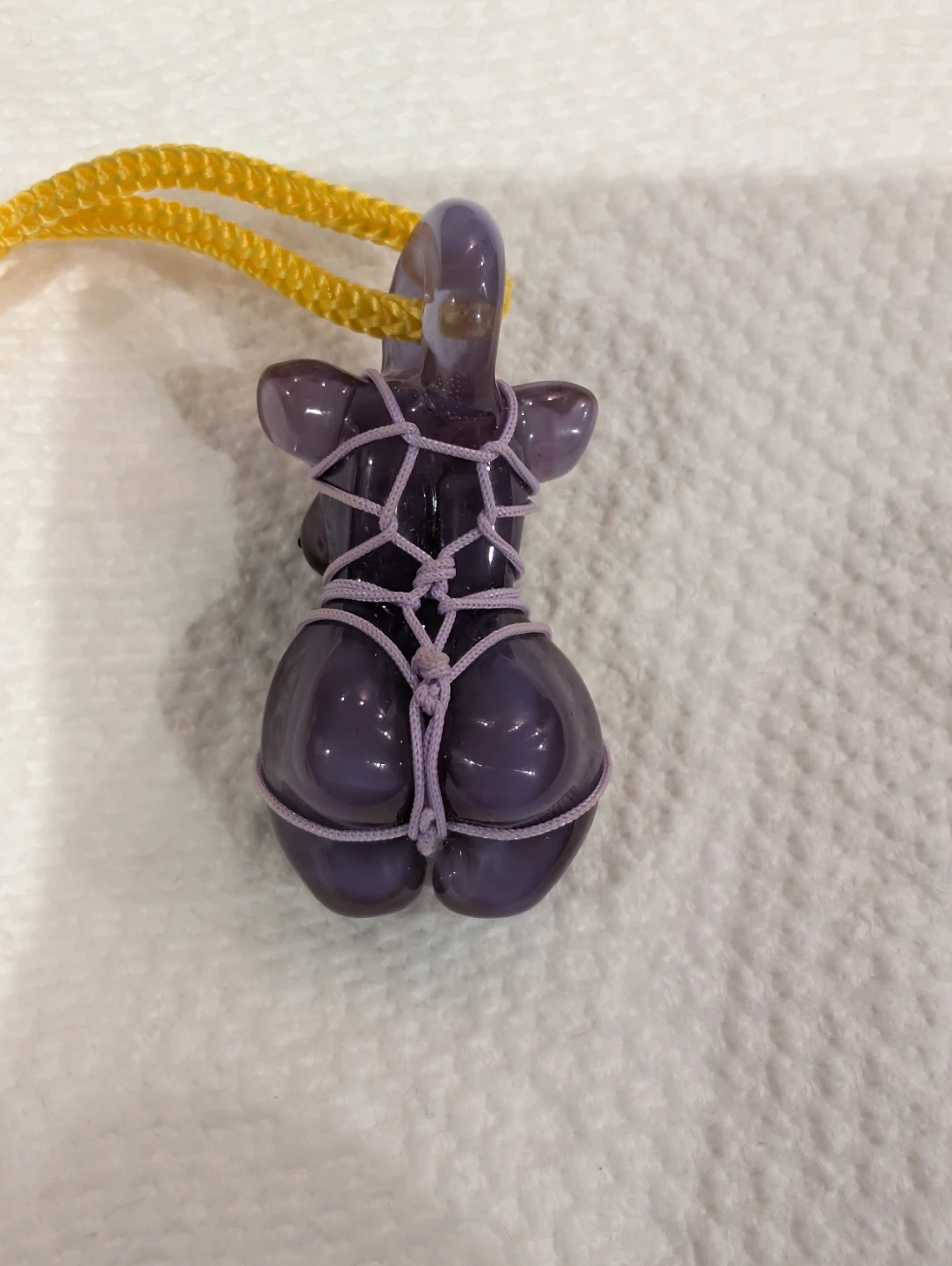 Purple Glass By Ariel Torso Pendant - photo 2