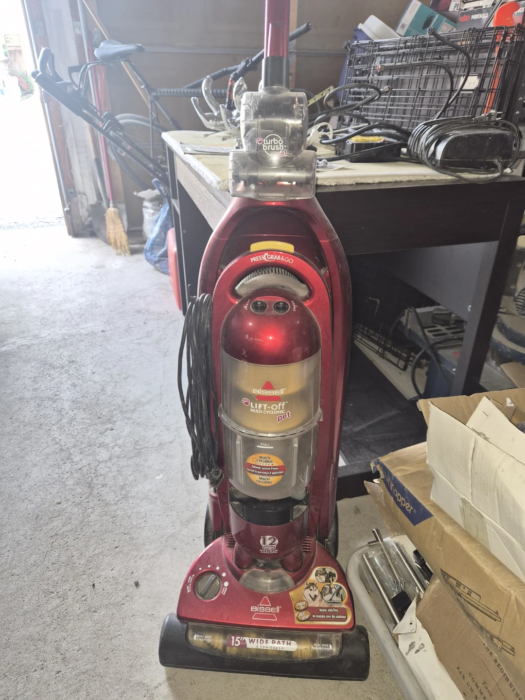Bissell Lift-Off Multi Cyclonic Pet Vacuum