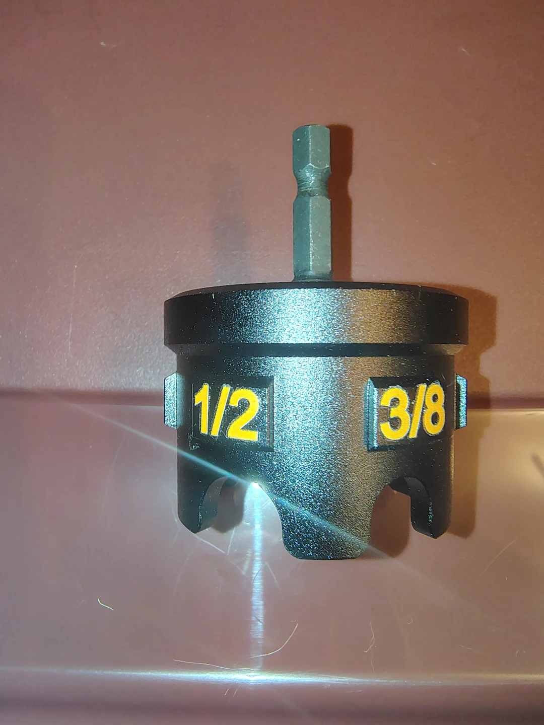 Threaded Rod Nut Driver Drill Attachment
