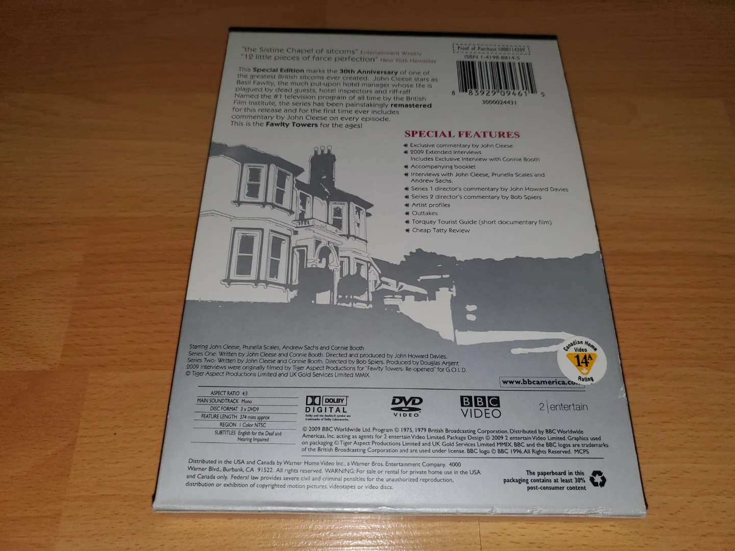 Fawlty Towers The Complete Collection Remastered DVD Set - photo 5