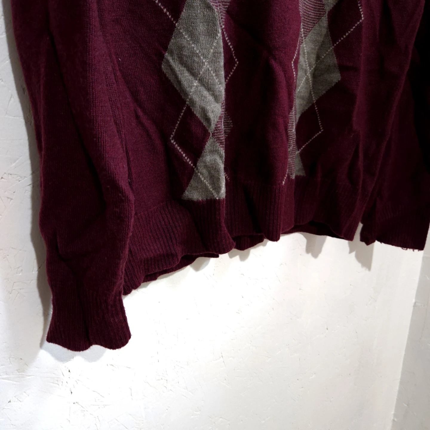 Banana Republic Merino Wool Argyle Sweater - photo 3