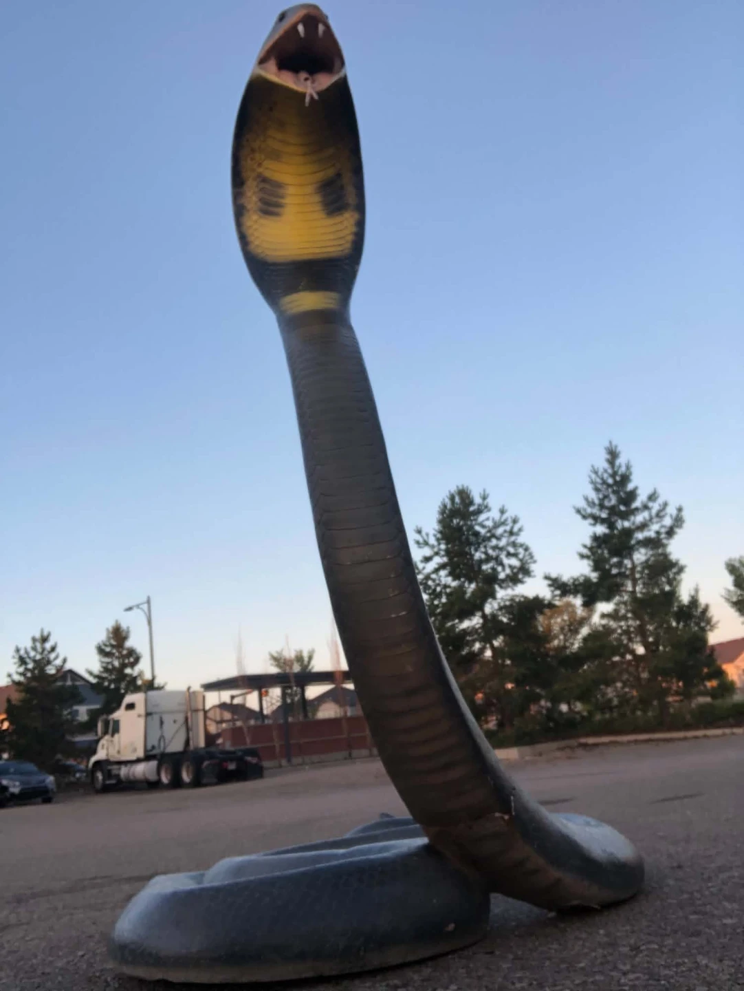 Large Cobra Decorative lawn/ house Statue