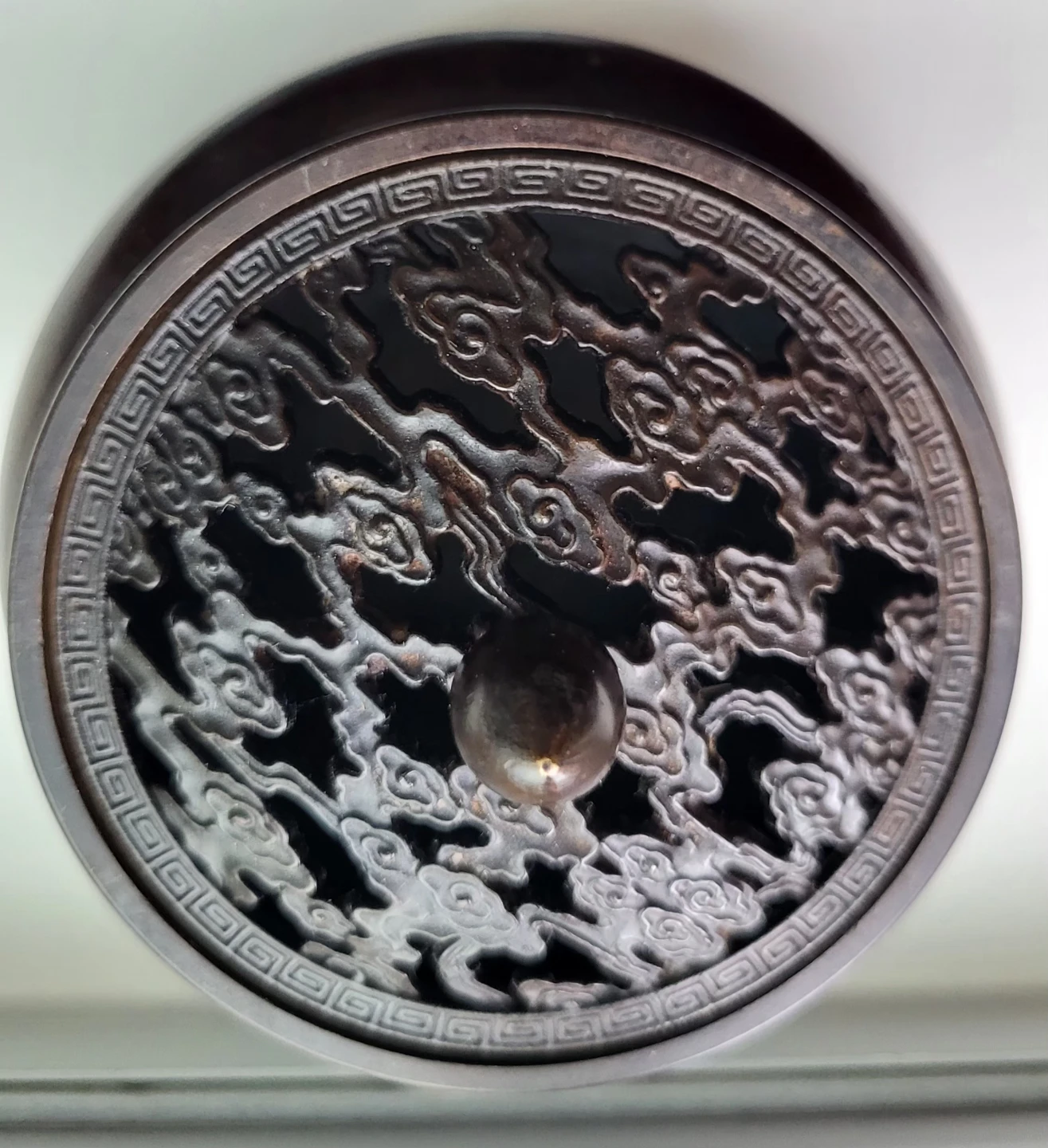 Vintage Dragon Motif Incense Burner - photo 2