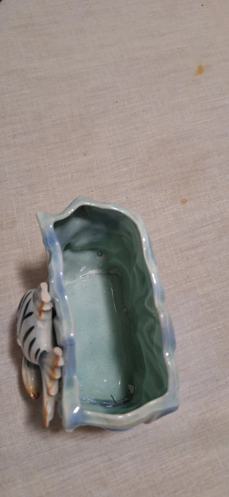 Vintage Ceramic Fish Planter - photo 2