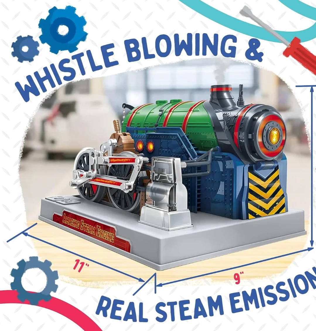 Playz Steam Engine Model Kit - photo 4