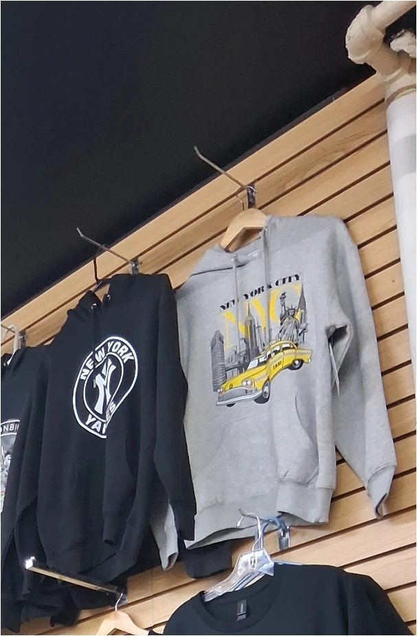 New York City Graphic Hoodie Gray