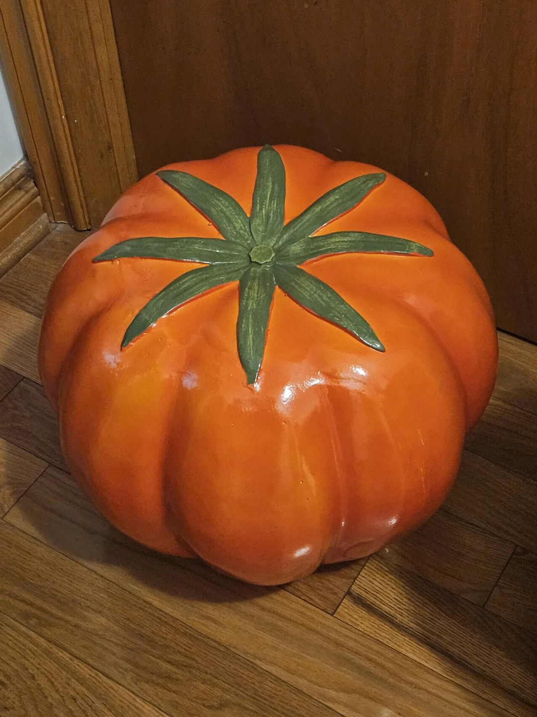 Tomato Decorative Stool