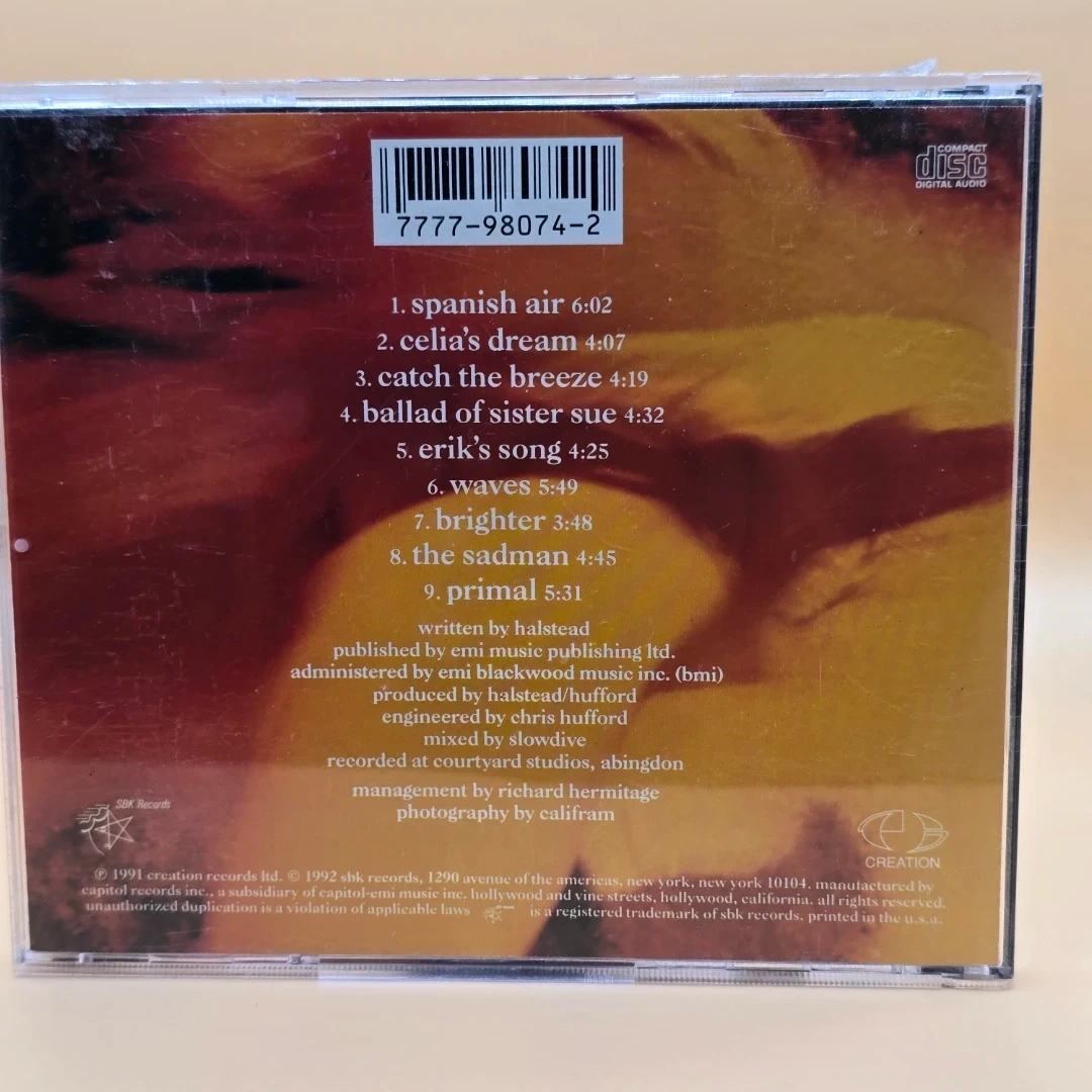 Slowdive - Just for a Day Audio CD - photo 2