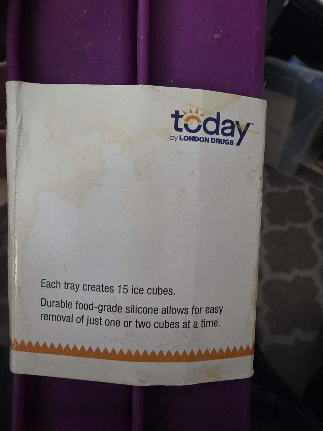Today by London Drugs 2-Piece Silicone Ice Cube Trays - photo 2