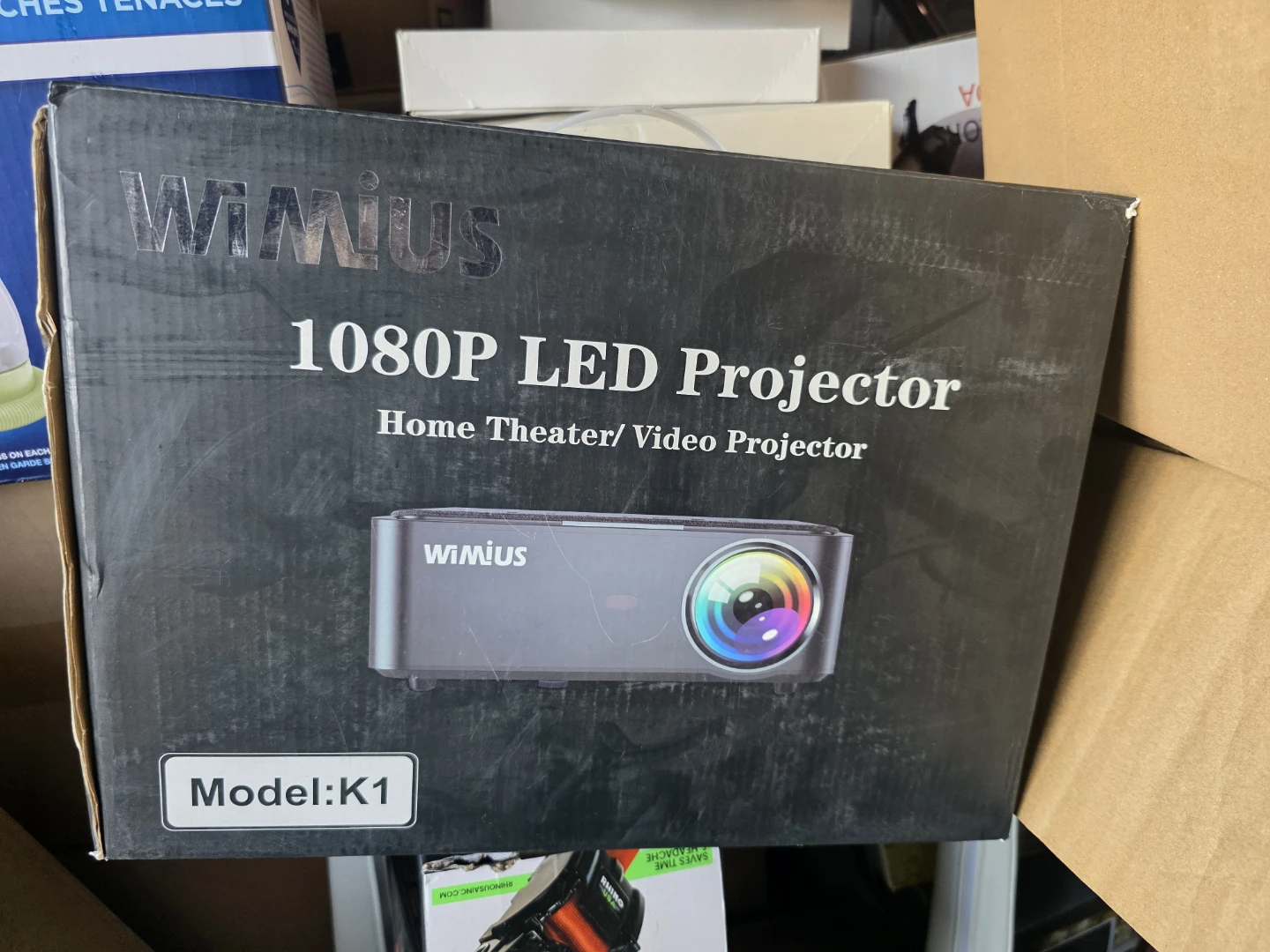 WiMiUS K1 1080P LED Projector
