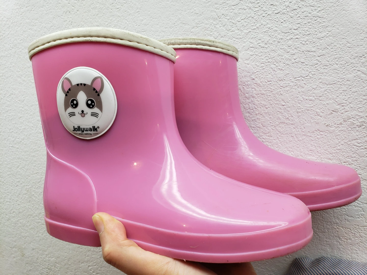 Jollywalk Kids Pink Rain Boots Size Kids 12