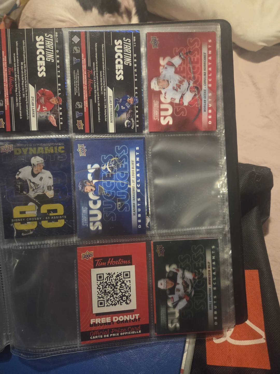 Upper Deck Tim Hortons 2024-2025 NHL Starting Success Cards - photo 2