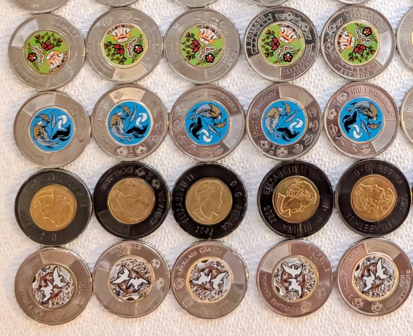 Collection of Canadian Two Dollar Coins - photo 4