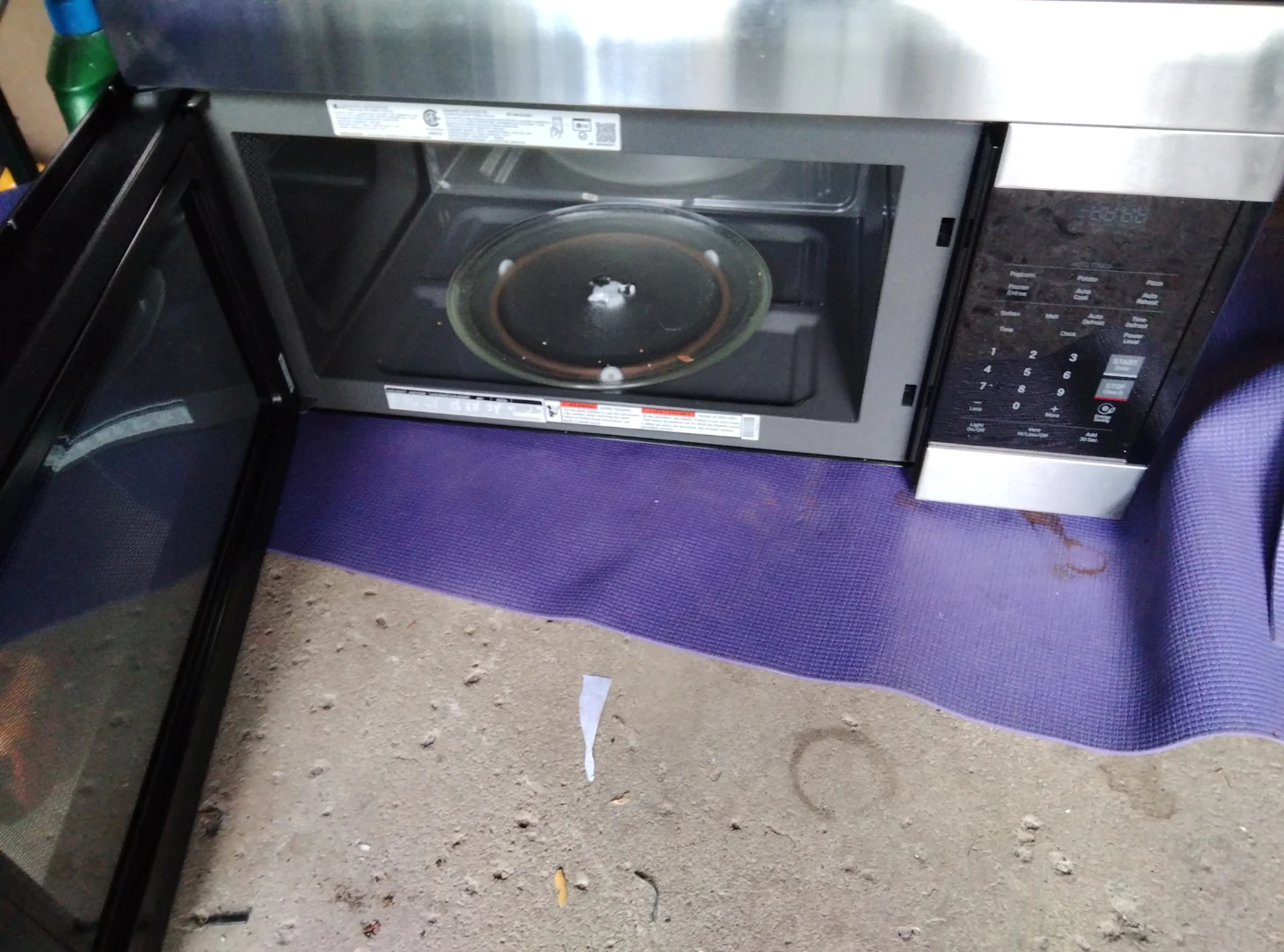 LG Stainless Steel Over-the-Range Microwave
