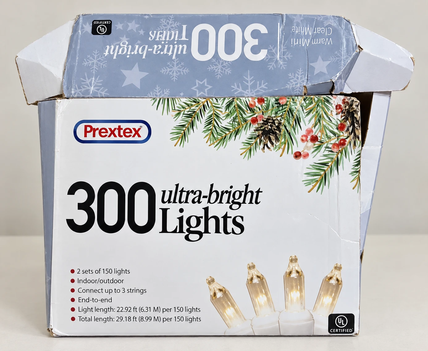 Prextex 300 Ultra-Bright Warm White Lights