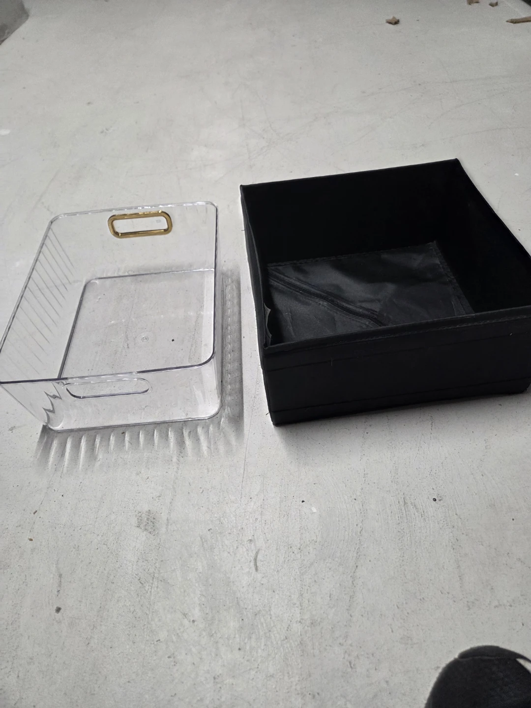 Clear and Black Storage Baskets - photo 5