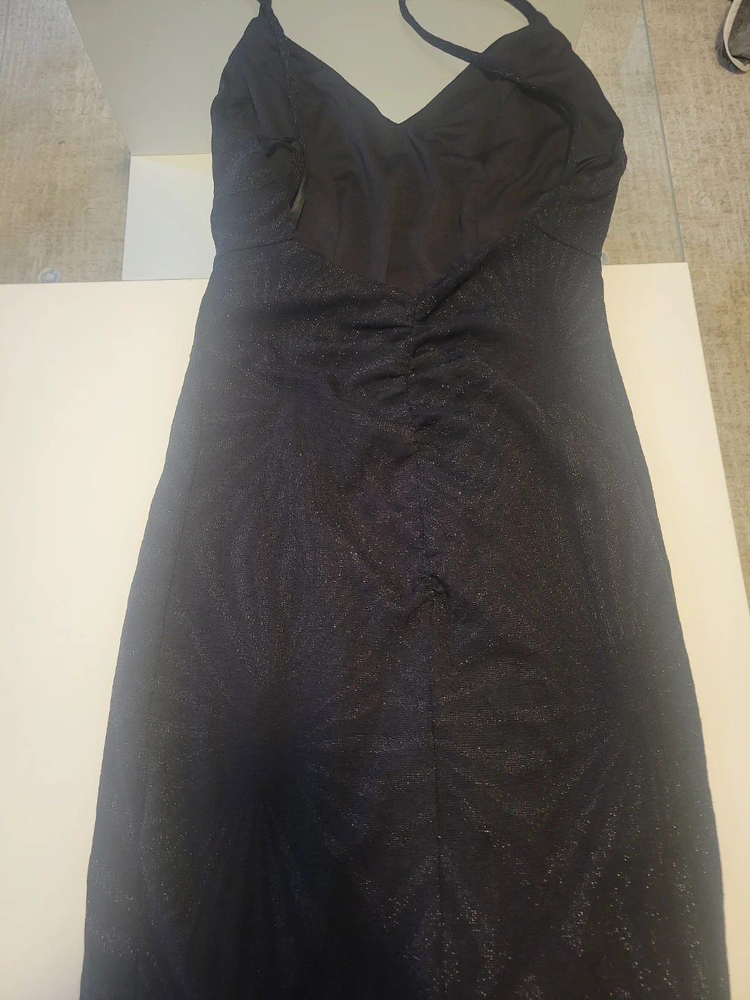 City Triangles Black Shimmer Dress - photo 4