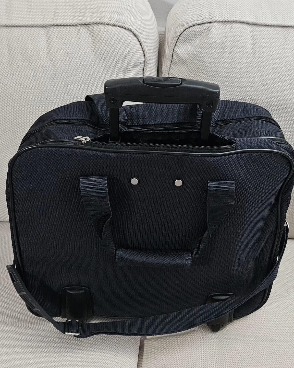 Samboro Black Rolling Laptop Bag - photo 2