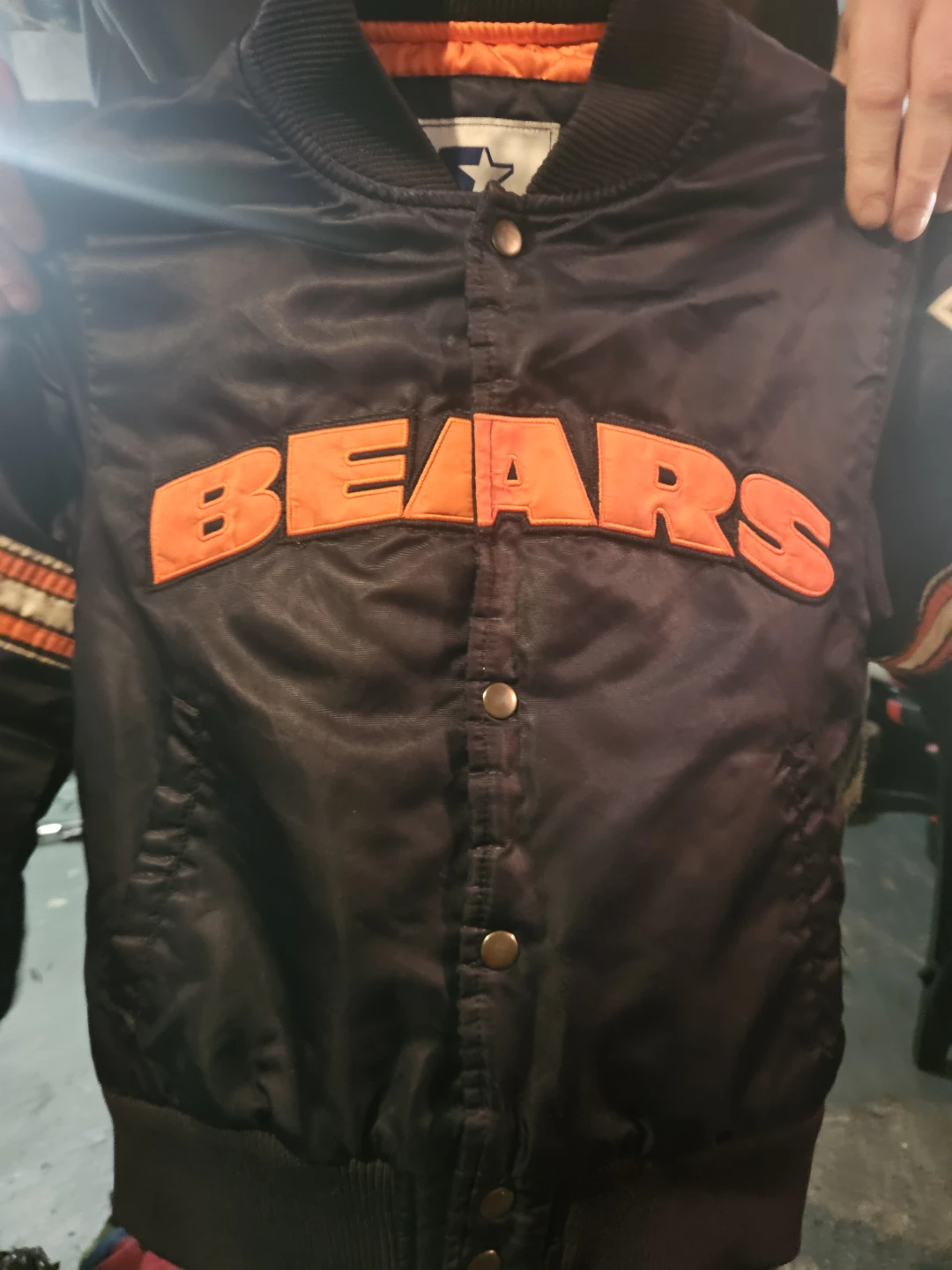 Kids Starter Chicago Bears Varsity Jacket