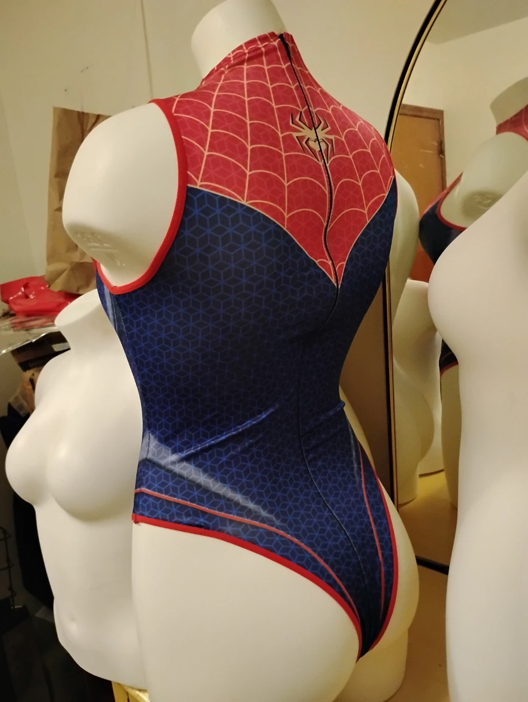 Spider-Woman Print Bodysuit - photo 3
