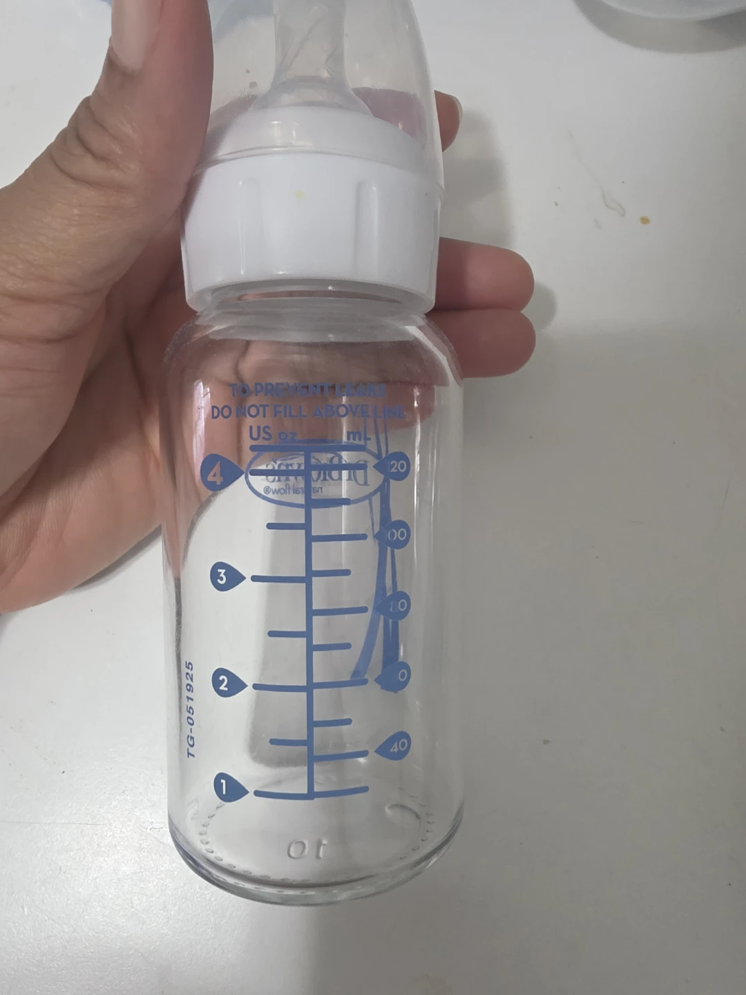 Dr. Brown's 4 oz Glass Baby Bottle