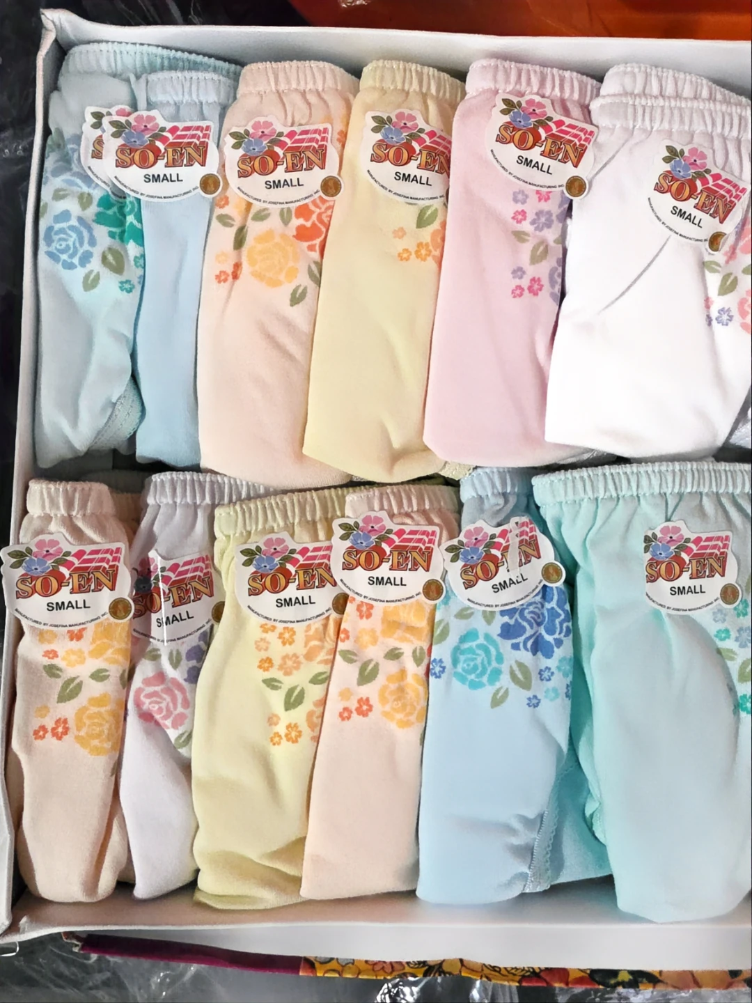 New So-En floral cotton panties