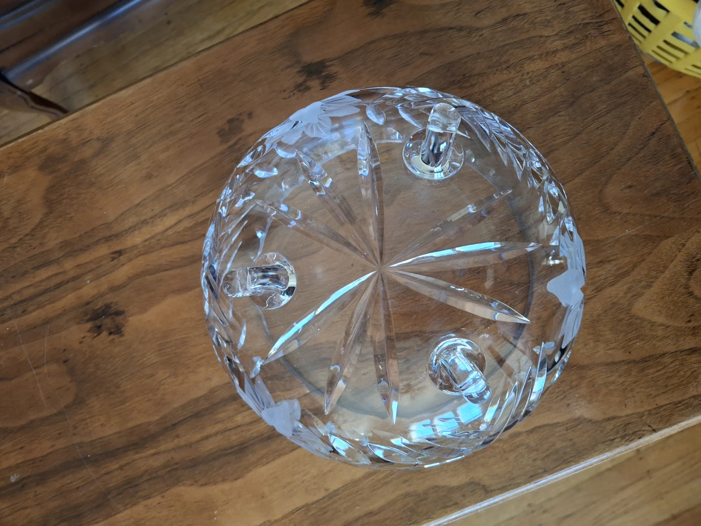 Crystal Footed Serving Bowl - photo 4