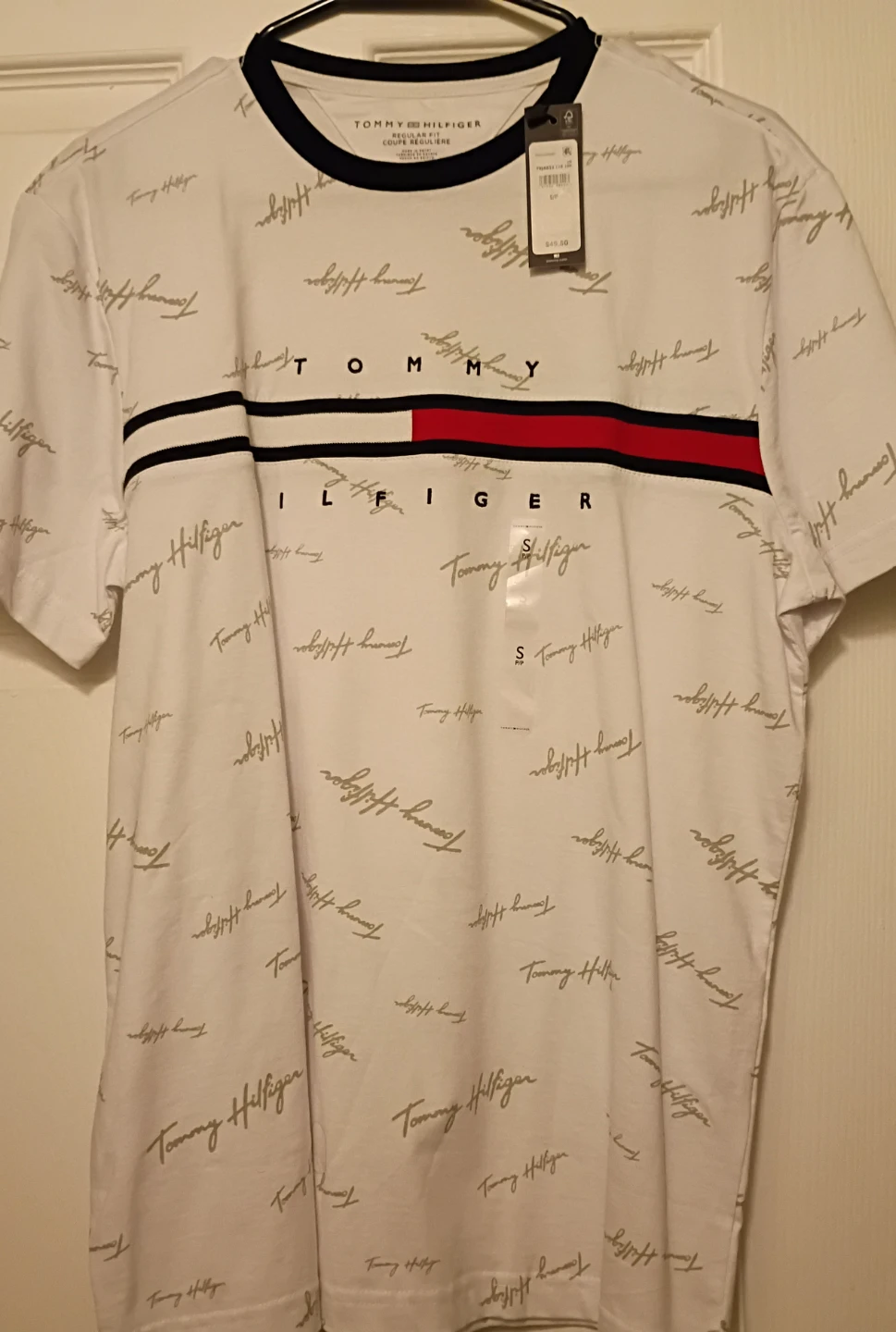 Puma Green T-Shirt & Tommy Hilfigher size small
