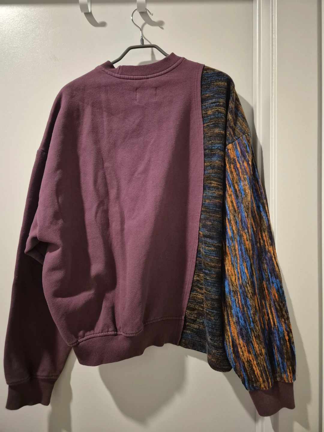 AJOBYAJO Mixed Material Sweatshirt - photo 2