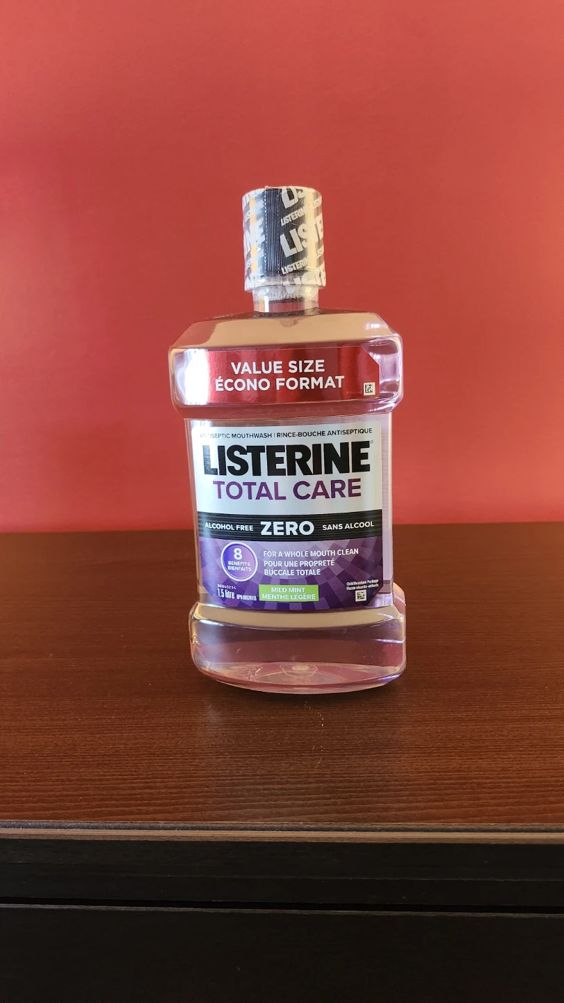 Listerine Total Care Zero Alcohol Free Mouthwash 1.5L