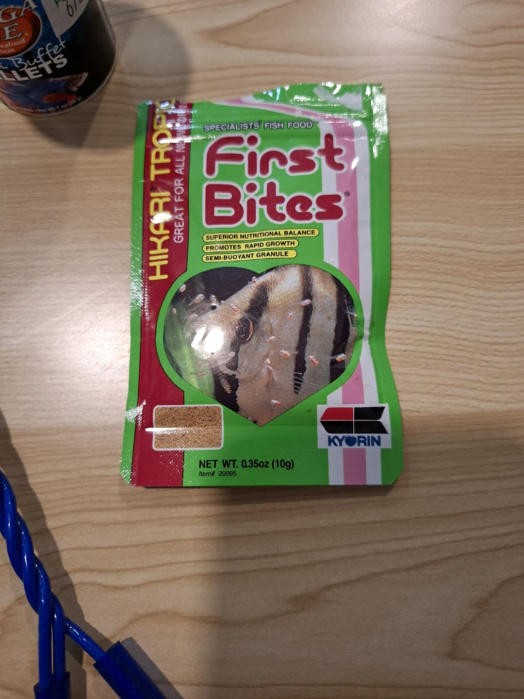 Fish foods and net - photo 2