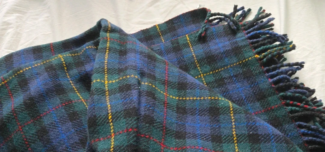 100% Wool, Pendleton throw blanket, tartan - photo 5